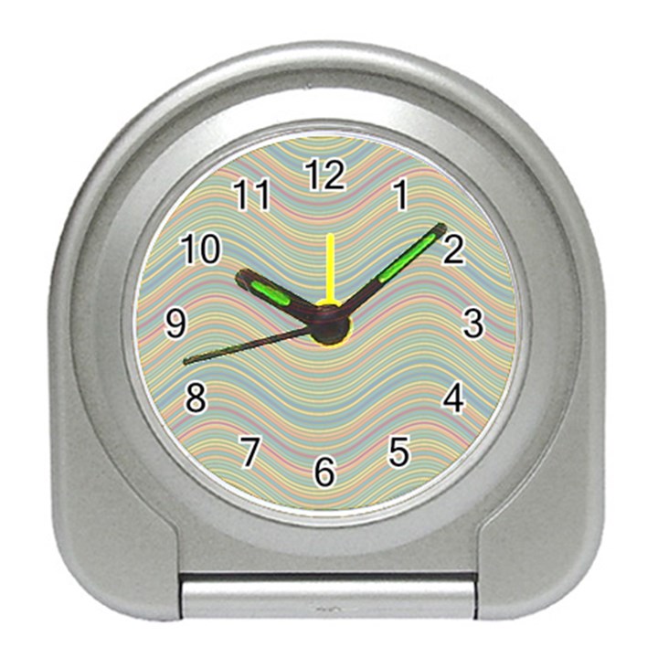 Pattern Travel Alarm Clocks