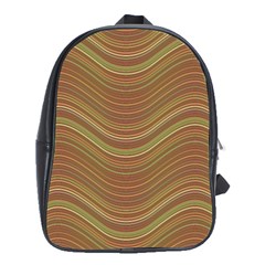 Pattern School Bags (xl)  by Valentinaart