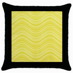 Pattern Throw Pillow Case (black) by Valentinaart