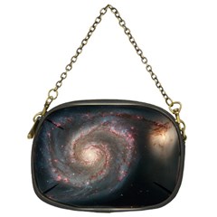 Whirlpool Galaxy And Companion Chain Purses (one Side) 