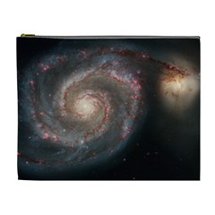 Whirlpool Galaxy And Companion Cosmetic Bag (xl) by SpaceShop