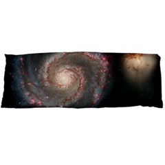 Whirlpool Galaxy And Companion Body Pillow Case Dakimakura (two Sides) by SpaceShop