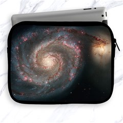 Whirlpool Galaxy And Companion Apple Ipad 2/3/4 Zipper Cases by SpaceShop