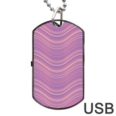 Pattern Dog Tag Usb Flash (one Side)