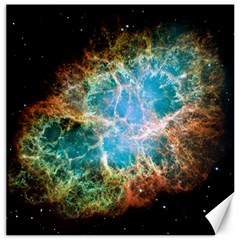 Crab Nebula Canvas 12  X 12   by SpaceShop