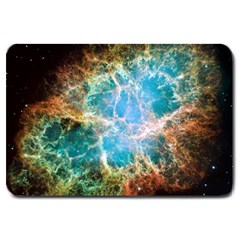 Crab Nebula Large Doormat  by SpaceShop