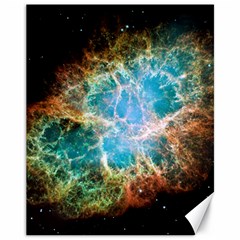 Crab Nebula Canvas 11  X 14   by SpaceShop