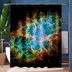 Crab Nebula Shower Curtain 60  X 72  (medium)  by SpaceShop