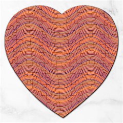 Pattern Jigsaw Puzzle (heart) by Valentinaart