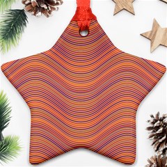 Pattern Star Ornament (two Sides) by Valentinaart