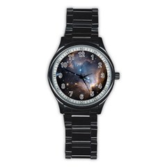 New Stars Stainless Steel Round Watch by SpaceShop