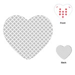 Pattern Playing Cards (Heart)  Front