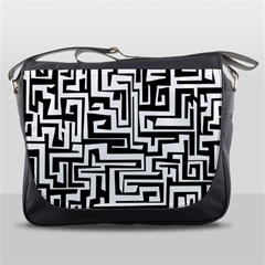 Pattern Messenger Bags by Valentinaart