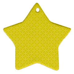 Pattern Star Ornament (two Sides) by Valentinaart