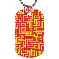 Pattern Dog Tag (one Side)