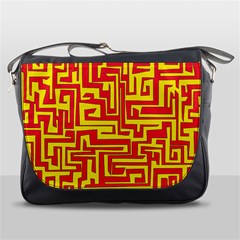 Pattern Messenger Bags by Valentinaart