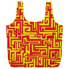 Pattern Full Print Recycle Bags (l)  by Valentinaart