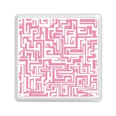 Pink Pattern Memory Card Reader (square) 