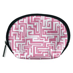 Pink Pattern Accessory Pouches (medium)  by Valentinaart