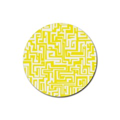 Pattern Rubber Coaster (round) 