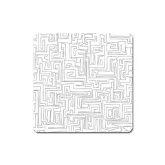 Pattern Square Magnet by Valentinaart