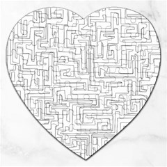 Pattern Jigsaw Puzzle (heart) by Valentinaart