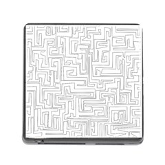 Pattern Memory Card Reader (square) by Valentinaart