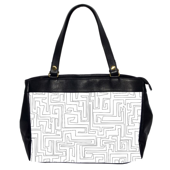 Pattern Office Handbags (2 Sides) 