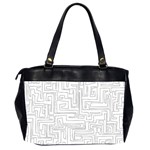 Pattern Office Handbags (2 Sides)  Back