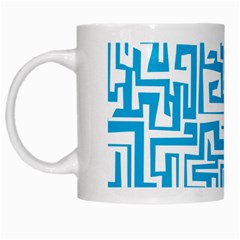 Pattern White Mugs