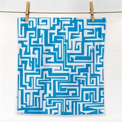 Pattern Face Towel by Valentinaart