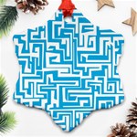 Pattern Ornament (Snowflake) Front