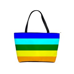 Rainbow Shoulder Handbags by Valentinaart