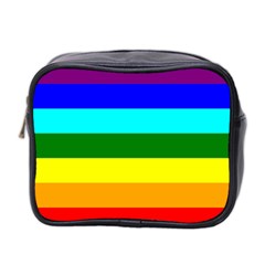 Rainbow Mini Toiletries Bag 2-side by Valentinaart