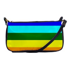 Rainbow Shoulder Clutch Bags by Valentinaart