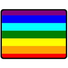 Rainbow Fleece Blanket (large) 