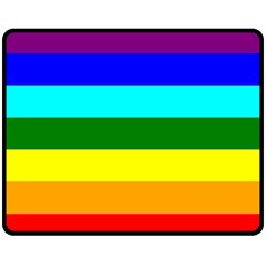 Rainbow Fleece Blanket (medium) 