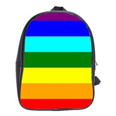 Rainbow School Bags (xl)  by Valentinaart