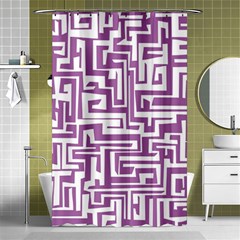 Pattern Shower Curtain 48  X 72  (small) 