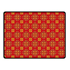 Pattern Fleece Blanket (small) by Valentinaart