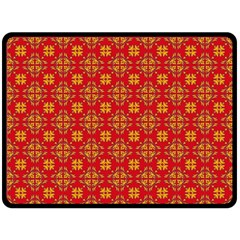 Pattern Double Sided Fleece Blanket (large) 