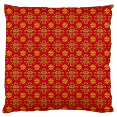 Pattern Large Flano Cushion Case (two Sides)