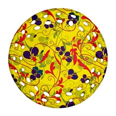 Floral Pattern Ornament (round Filigree)