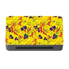 Floral Pattern Memory Card Reader With Cf