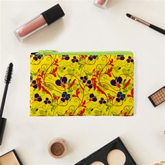 Floral Pattern Cosmetic Bag (xs)