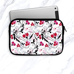 Floral Pattern Apple Ipad Mini Zipper Cases by Valentinaart