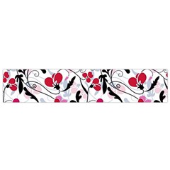 Floral Pattern Flano Scarf (small)