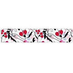 Floral Pattern Flano Scarf (large)