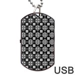 Pattern Dog Tag USB Flash (One Side) Front