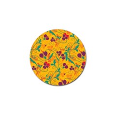 Floral Pattern Golf Ball Marker (10 Pack) by Valentinaart